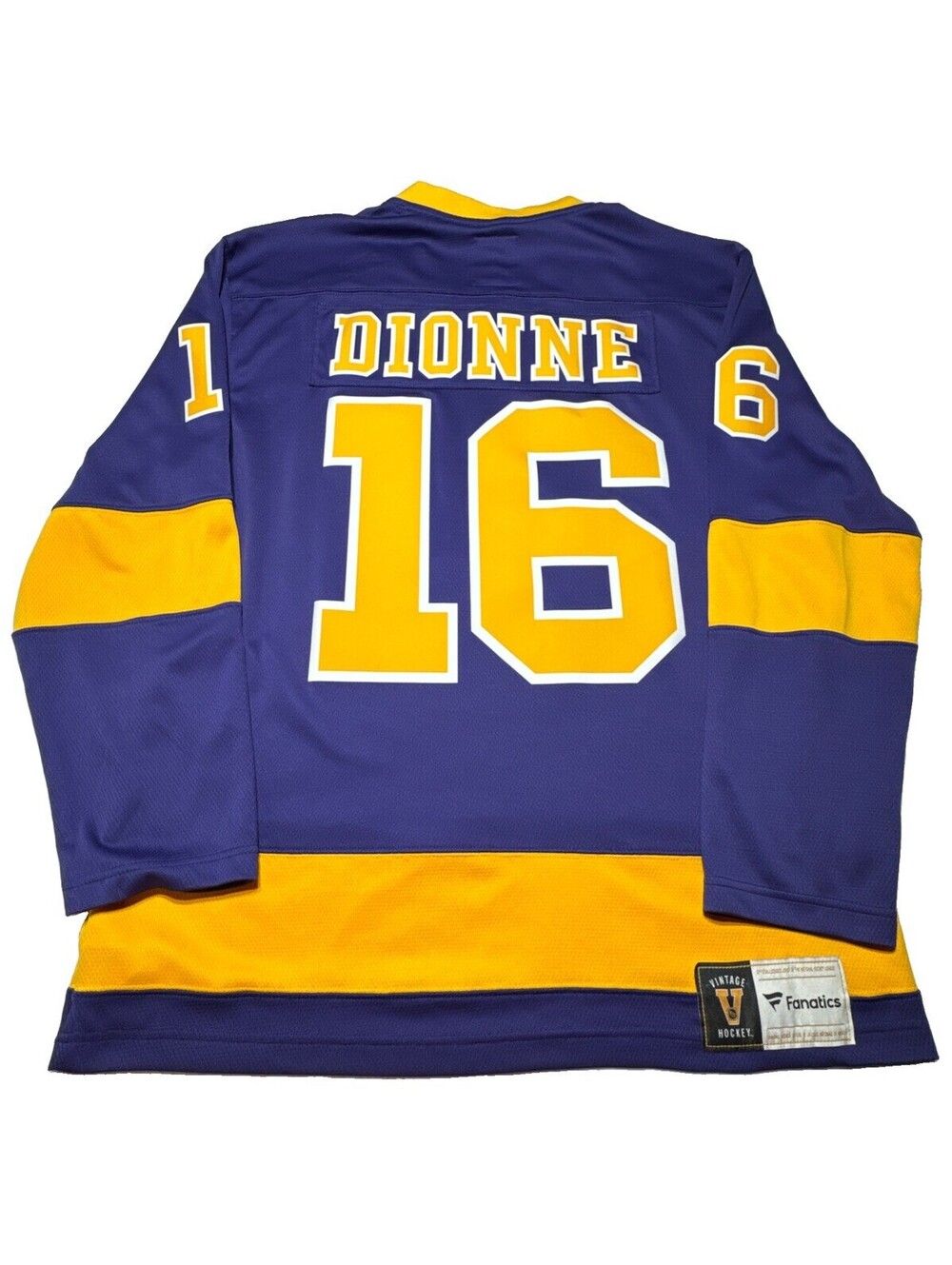 #16 Marcel DIONNE Los Angeles KINGS Fanatics Vintage Hockey Jersey Size M EUC